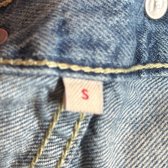 Levi’s Heritage Medium Wash Open Back Denim Overalls Size S - Picture 15 of 15